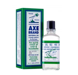 5 x 28ml AXE Brand Medicated Oil For Headaches, Blocked Nose fast delivery - Picture 1 of 2