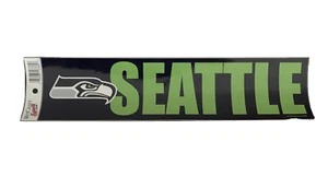 Bumper Strip Sticker 3”*12” Seattle Seahawks - Picture 1 of 1