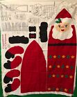 Cranston Print Works Countdown To Christmas Santa Claus Fabric Panel