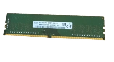 32 Gb (4 PCS of 8 Gb)  PC4-2400T-UA2-11 UDIMM  HYNIX 1Rx8 HMA81GU6AFR8N-UH-N0-AC - Image 1 of 2