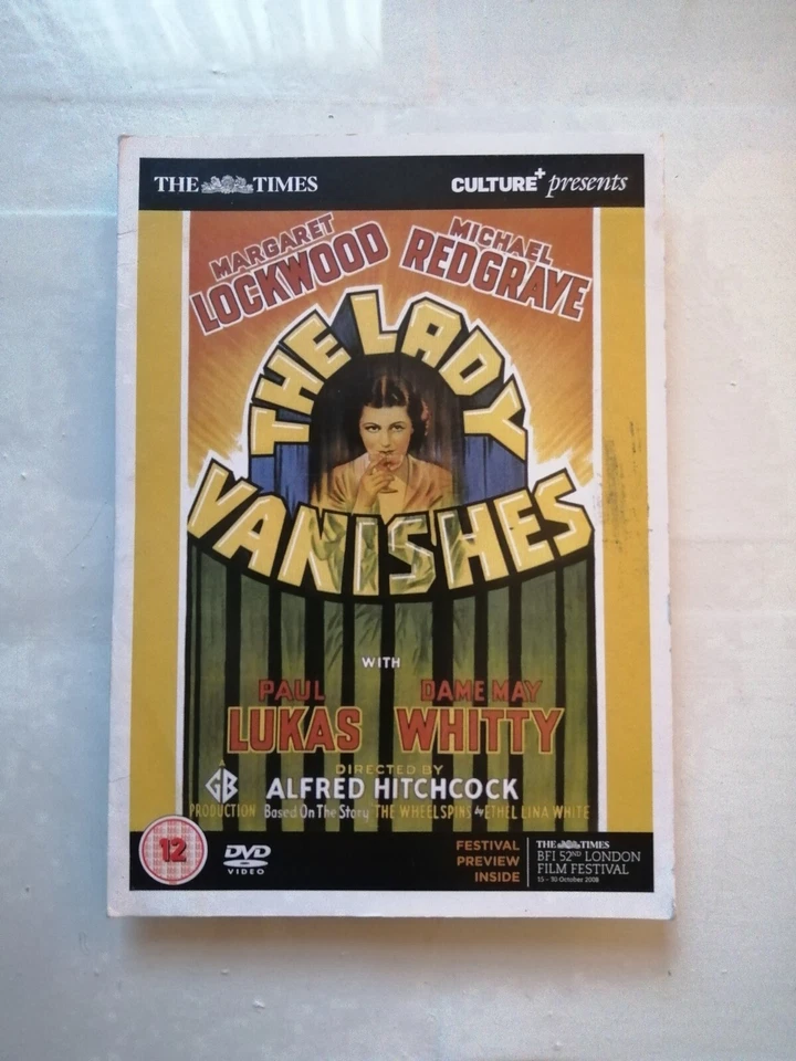 The Lady Vanishes (DVD, 1938) The Times Promo  - Image 1 of 1