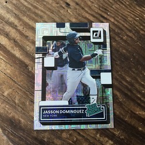 2022 Panini Donruss Rated Prospects Jasson Dominguez RP-2 Yankees Vector