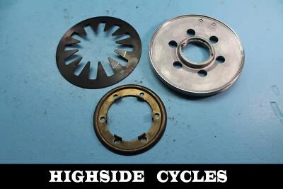 1412 07 HARLEY-DAVIDSON SOFTAIL ENGINE CLUTCH DIAPHRAGM SPRING PRESSURE PLATE - Image 1 of 4
