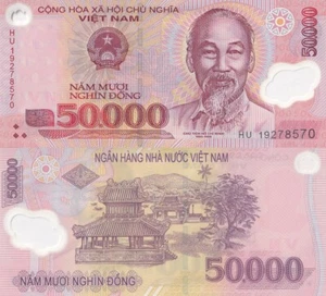 Viet Nam Vietnam 50000 Dong 2019 P 121 Polymer UNC - Picture 1 of 1