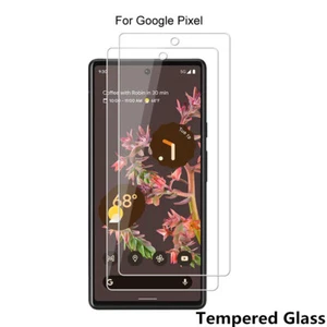 Tempered Glass Coverage Screen Protector for Google Pixel 9 8 Pro 7 6a 5 4 3A XL - Picture 1 of 24