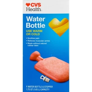 Botella de agua caliente caliente o fría hecha sin caucho de látex natural - Imagen 1 de 4