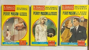 Il giallo Mondadori - Perry Mason. 3 volumi, 1957/1958. - Imagen 1 de 3