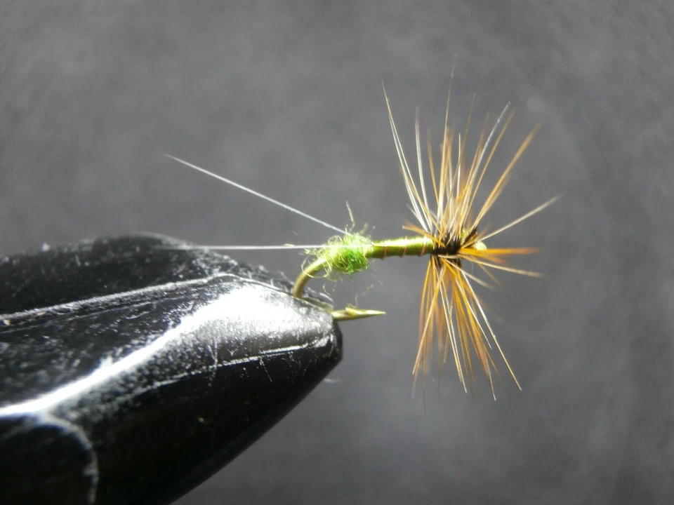 RIOYLAGOMOSCAS 3 MOSCAS SECAS BAETIS RODHANI PARA PESCA A MOSCA-SEC 30