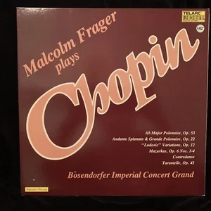 CHOPIN Piano Works - MALCOLM FRAGER - TELARC ST LP 1980 - Picture 1 of 6