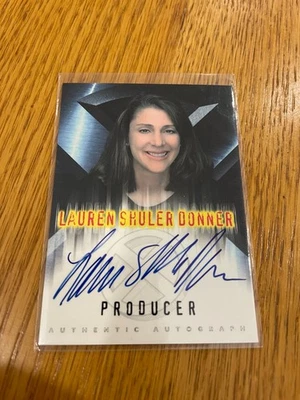 X-MEN - The Movie - Autograph Card - Lauren |Shuler Donner - By Topps - Image 1 of 2
