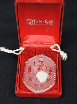 WATERFORD Cristal 1995 12 Días de Navidad Adorno Foto 1 de 3