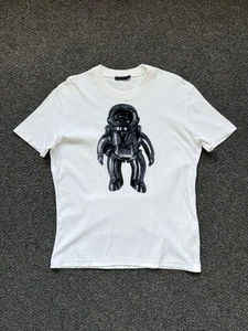 Louis Vuitton 2019 Jacquard Spaceman White T-shirt Size S - Picture 1 of 8