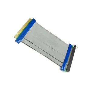 PCI-E Express Riser Card 16X To 16X Extender Extension PC Ribbon Cable Adapter - Afbeelding 1 van 9