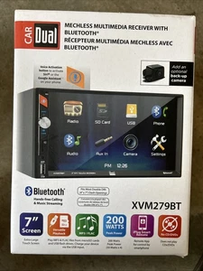 Dual XVM279BT 7" Touchscreen Multimedia Receiver Bluetooth - Picture 1 of 6