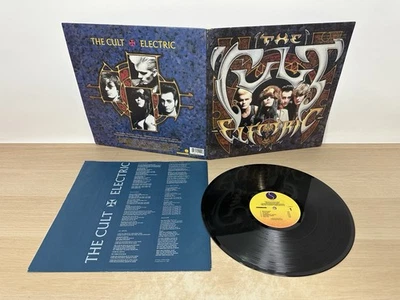 The Cult - Electric -1987 USA Gatefold Vinyl LP PROMO w/ Inner Sleeve - 1-25555 - Imagem 1 de 4
