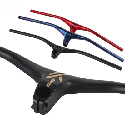 MTB Bicycle Handlebars with Stem 775mm -17Degree Integrated Flat Riser Handlebar - Image 1 of 4