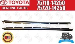Juego de cinturón de puerta delantera moldura izquierda y derecha Toyota Supra JZA80 MK4 1993-98 FABRICANTE DE EQUIPOS ORIGINALES - Imagen 1 de 13