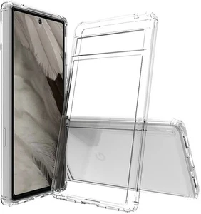 AquaFlex Transparent Anti-Shock Clear Case Slim Cover for Google Pixel 7A (2023) - Picture 1 of 6