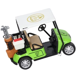 Carrello da golf in lega 1:36 modello giocattolo verde pressofuso pull back auto miniatura decorazione - Foto 1 di 22