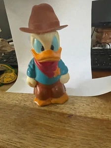 Vintage Donald Duck cowboy bubble blower Disney land 1950s. Bx ccc - Picture 1 of 6