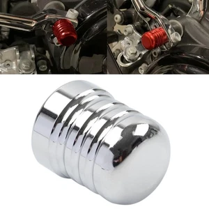1x Motor Silber Shift Eliminator Shaft Cap für Harley Touring Road King 1980 up - Picture 1 of 11