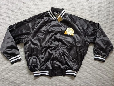 Gibson Sister Rosetta Tharpe Tour Jacket Mens XL Black Nylon Bomber New Logo - Image 1 of 4