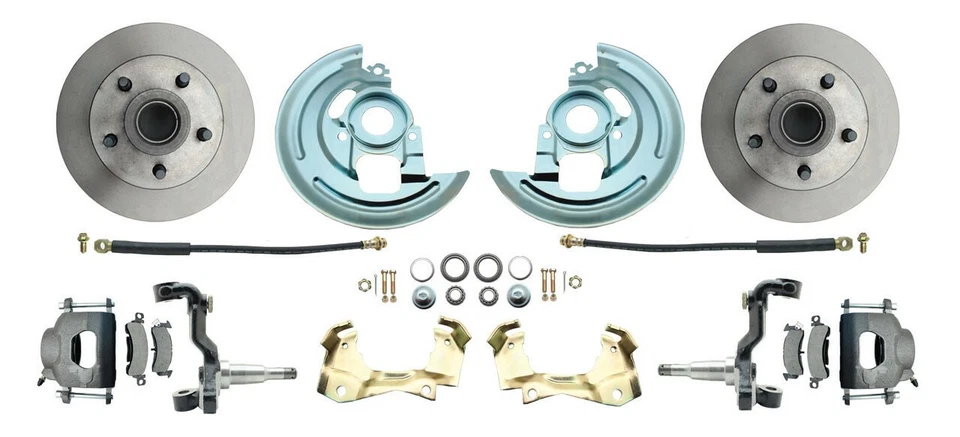 Fits 1964-1972 GM A Body Stock Height Front Disc Brake Kit DBK6472 - Изображение 1 из 4