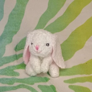Whimzy Pets Pinky White Bunny 3 Zoll Mini Plüsch - Bild 1 von 6