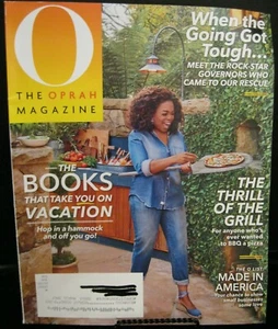 O THE OPRAH SOFTCOVER JULY/AUG 2020 VOLUME 21 NUMBER 7 THE THRILL OF THE GRILL - Picture 1 of 3