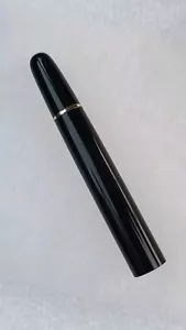 Montblanc Classic 163 Black Vintage RB Pen Lower Barrel, Gold Trim, nice Spare Part - Bild 1 von 12
