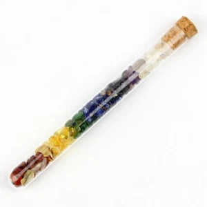 Aqua Lapis Edelsteinstab Wasser 7 Chakra Chakren Edelsteinwasser Wassersteine - Bild 1 von 8