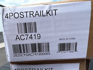 4POSTRAILKIT Rack Mount Rail Kit AC7419 like Tripp-Lite - Picture 1 of 2