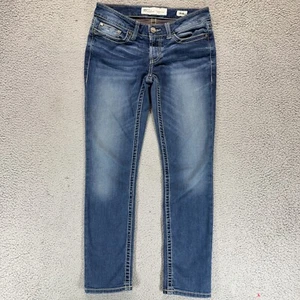 BKE Buckle Jeans Womens Stretch Sabrina Boot Cut Low Rise 28x31.5" - Picture 1 of 11