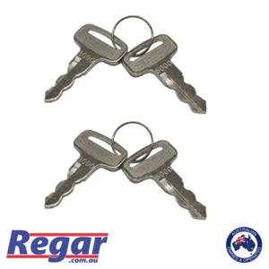 4 x Keys Yamaha G14 G16 G19 G22 G29 Golf Cart Buggy Ignition Key - Picture 1 of 1