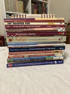 Vintage Quilting Book Lot of 20+ Scrap Quilt Block Sewing Knitting Crochet Ideas - Bild 1 von 6