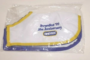 Breyer Trachten Pferdedecke blau gelb Breyerfest 10th Anniversary 99 1999 - Bild 1 von 10