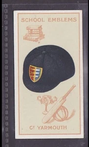 GREAT YARMOUTH GRAMMAR SCHOOL - 90 + year old English Tobacco Card # 47 - Picture 1 of 2