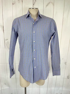 Camisa Polo Ralph Lauren Azul Multi Cheques Ajuste Personalizado Mangas Largas con Botones - 15 - Imagen 1 de 4