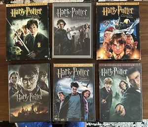 6 Harry Potter DVD’s.  In Great Shape  - Imagen 1 de 3