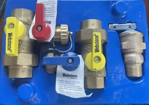 Webstone, 3/4 Zoll EXP Ultrakompaktes Durchlauferhitzer Serviceventil-Set mit - Bild 1 von 3