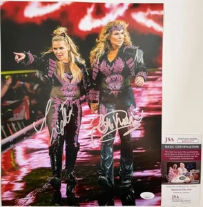 WWE Beth Phoenix & Natalya Signed Divas Of Doom 11x14 Photo B Autograph JSA COA - Picture 1 of 1