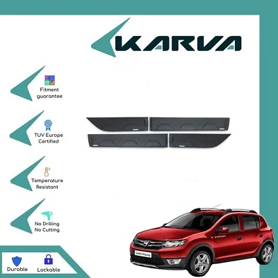 Комплект защитных чехлов для Dacia / Renault Sandero пластиковый ABS обвес 2013-20  - Изображение 1 из 4