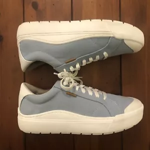 Sneakers stringate Dr. Scholl’s TIME OFF blu chiaro bianco plateau 10M antiodore - Foto 1 di 16