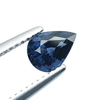 Flawless Look Spinel 0.93ct rare deep cobalt blue color 100% natural earth mined - Image 1 of 4