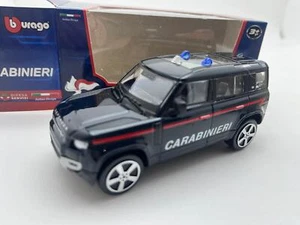 1:43 BURAGO Land Rover New Defender 110 Carabinieri 2020 Blue BU30476-CAR Model - Picture 1 of 2