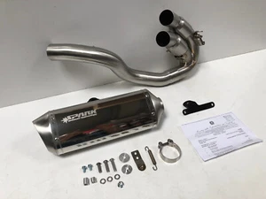 Ducati Hypermotard 821 + 821 SP Auspuff Sportauspuff Endschalldämpfer Hochgelegt - Picture 1 of 13