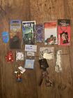 Job Lot of Mixed Novelty/Collectable Keyrings-Disney, Games, Places All New