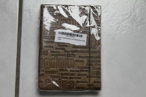 Cuaderno/diario de viaje de cuero genuino de Rustic Town, marrón nuevo sellado - Imagen 1 de 6
