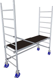 ProTec Fahrgerüst Alu Standhöhe (m): 9.3000 - Bild 1 von 1
