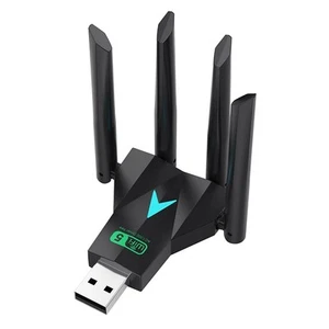 Neuer 1300Mbps WiFi USB-Adapter, Dualband 2,4G/5GHz Wi-Fi-Dongle, USB3.0 Hi3612 - Bild 1 von 10